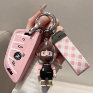 Remote Smart Car Key Cover Shell Holder Keychain For BMW 1 2 3 5 6 7 Series X1 X2 X3 X5 X6 F16 F10 F