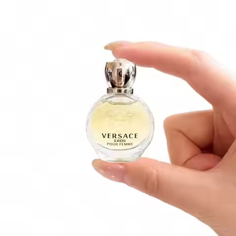 Tiny Bottle Versace Eros Pour Femme Women Eau De Toilette Mini 5ml Woody Floral Fragrance Women's Pe