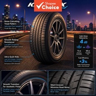 Kiloarx 225/65R17 All Season SUV Tires, Wet Grip, 1 PC Kiloarx Tayar SUV Semua Musim 225/65R17 Cengk