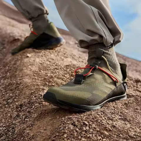 adidas genuine New Men's Slip-on Outdoor Hiking Shoes IH6117