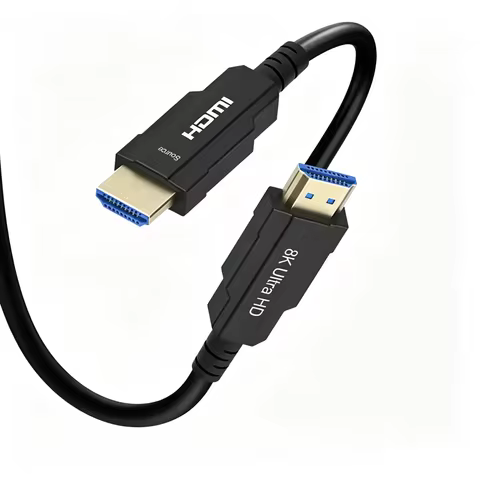 8K HDMI 2.1 AOC Fiber Optic Cable 8K@60Hz 4K@120Hz EARC High Speed 48Gbps 10m 20m 50m HDMI Fiber Opt