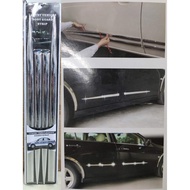 Universal Car Side Door Chrome Molding Moulding Body Lining Panel (4pcs) Alza Myvi Viva Axia