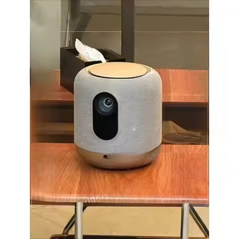 V10 4K Laser Smart Projector 98% New 2500ANSI Lumens Portable Home Theater Bluetooth Audio MEMC HDR1