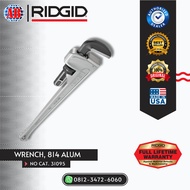 RIDGID WRENCH, 814" ALUM - 31095 / KUNCI PIPA RIDGID ALUMINUM 814"