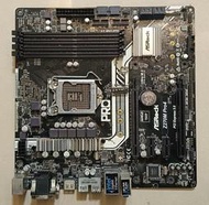 中古 - 華擎 Z270M Pro4 電競主機板_有測圖(S1151/Z270/DDR4 x4/HDMI)