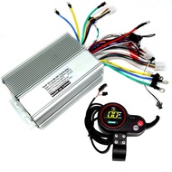 GREENTIME Dual Drive 486072V 3000W Sine Wave Brushless DC Motor Controller สกู๊ตเตอร์ไฟฟ้า E-Bike Driver และ GT100หนึ่งชุด