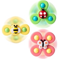3PCS Suction Cup Spinner Toys for 1 2 Year Old Boys Spinning Toys Baby Toys 12-18 Months Sensory Toy