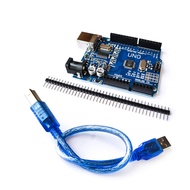 One Set UNO R3 CH340G+MEGA328P Chip 16Mhz for Arduino UNO R3 Development Board + USB Cable