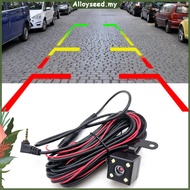 ✥Alloyseed✥【High Quality】 5 Pin Reverse Video Camera Night Vision HD Color Image Video Camera 4 LED 
