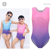 Savasa Gymnastics Leotard Kids - Mae Pink Children's Gymnastics Clothes