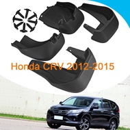 4ชิ้นแผ่นกันโคลนสำหรับ Honda CRV 2007-2022แผ่นบังโคลนบังโคลนหลังกระเซ็นหน้า2008 2009 2010 2011 2012 