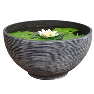 Large diameter flower pot garden extra large flower pot / bowl lotus pot thick flower pot lotus wate