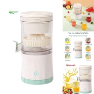 Juicer Portable USB Orange Juicer Rechargeable Multifunctional Household Machine Mini Juicer Cup Electric Juicer