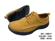 CSB รองเท้าลำลอง CM011 รองเท้าหนังดำ รองเท้าแบบสวม รองเท้าทำงาน รองเท้าใส่สบาย