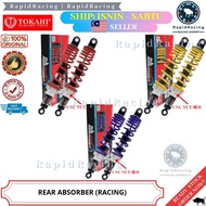 330MM<< TOKAHI RACING REAR SHOCK ABSORBER+CNC NUT SCREW [READY STOCK] ABSOBER BELAKANG 330 MM