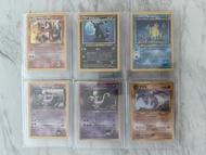 寶可夢卡牌  vintage pokemon raw card 初代🌀(不急放)