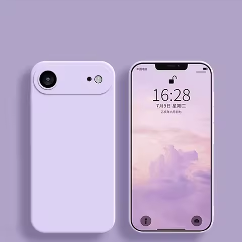 For iPhone 17 Air Case For Apple iPhone 17 Pro Max Cover Luxury Shockproof Liquid Silicone Protectiv