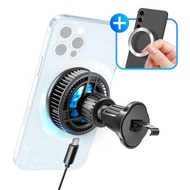 Cosy | Samsung Galaxy S25/S24/S23/S22 Plus Ultra Magsafe Cooling 15W Car Wireless Charging Mount