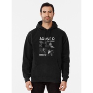 [NEW] BTS Suga Crew AgustD D-Day Concert Cotton Fleece Premium Unisex Zipper Hoodie