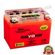 YTZ5 KOYOKO GEL BATTERY Y15ZR/LC135 NEW/EGO S/ICON