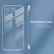 sale Frameless Clear Hard Back Cover Case On For Xiaomi 13 Pro Lite Ultra 12 Pro 12X Xiaomi13 Pro Xi