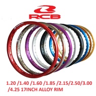 RCB ALLOY RIM 17 INCH  (36H) 1.2 1.4 1.6 1.85 2.15 2.5 3.0 4.25 MULTI COLOUR (WE SELL 1 UNIT)