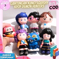 GANTUNGAN KPOP DEMON HUNTERS SQUISHY KEYCHAIN DEMON HUNTER KPOP SQUISHY MINI SQUISHY KEYCHAIN KPOP D