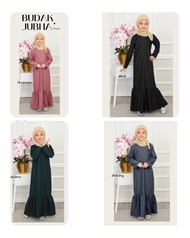KIDS jubah muslimah murah baju perempuan muslimah dress kanak kanak perempuan muslimah (SIZE 2 TO 12)