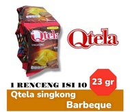 Qtela singkong berbequ 23 gr paket 10