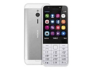 Nokia 230 Dual SIM Silver Mobile Phone GSM 3G WCDMA 850/900/1800/1900/2100 Bands Single Card 301