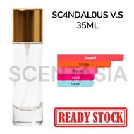 PEWANGI PERFUME SC4ND4L0US V.S 35ML (SCENTASIA) EAU DE PARFUM MINYAK WANGI EDP FOR WOMEN
