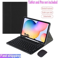 ✿Galaxy Tab S6 Lite Case Keyboard For Samsung Galaxy Tab A7 A8 S6 Lite  S7 S8 Wireless Bluetooth Keyboard Mouse Cover Ca