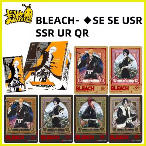 KAYOU Genuine BLEACH Cards Boundary Thousand Years of Blood War Guardian Fate Poem Anime Game Death
