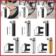 [finebluek7] Mini Bike Pump 120 PSI Tire Pump for Road & Mountain Bike Aluminium Alloy