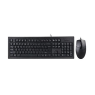 A4TECH (BLACK) KRS-8572 KEYBOARD + MOUSE (A-SHAPE) USB KEYBOARD