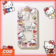 Suitable for Realme Note 60 Note 70 Realme C61 Realme C63 C71 C75Cute Hello Kitty Driving Shockproof