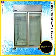 2 Door Display Chiller  (Tempered Glass) | 2DIC
