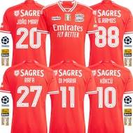 Benfica Home Jersey 23/24 Football Kit Custom Name 2023 2024 Soccer Team Shirt