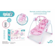 Remote Control Rocking Chair Baby Swing Baby Music Hanging Toys Chair Pink Baby Swing Blue Newborn B