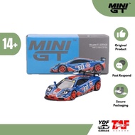 MINI GT 723 McLaren F1 GTR 33 1996 Le Mans 24Hr Unseal Smooth