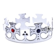 Silver King Crown / King Crown / Birthday Crown / Party Crown