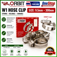 (100% ORIGINAL) ORBIT HOSE CLIPS / HOSE CLIP / HOSE CLAMP (MADE IN THAILAND) OOO# - 13# / 9MM - 300M