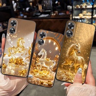 Oppo A18 / A38 4G / A58 / A58 4G / A78 4G / A78 case printed with Lucky horse CNY