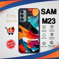 Latest Samsung M23 Case - Samsung M23 Case - Color Paint - Glossy Hardcase Softcase - Samsung Glossy