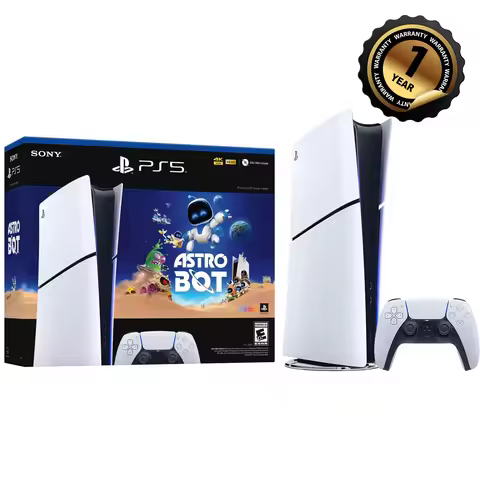 Sony PlayStation 5 Digital Edition – ASTRO BOT Game Bundle – Includes DualSense Wireless Controller 