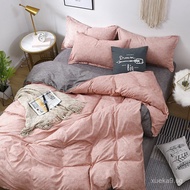 Nantong Bedding Set Wholesale Bedding Three-Piece Set Bed Sheet Duvet Cover Bedding Flannel Duvet Co