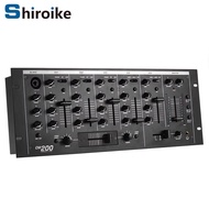 Manufacturer Professional Five-Channel Rack DJ Audio mixer KTV Stage DJ Mixer5Channel DJ Mixer Conso