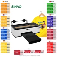 Kit Kombo Pencetak & Ketuhar A3 L1800 Dtf, Tekan Haba Filem Pemindahan Dtf Untuk T-shirt/pakaian/hoo