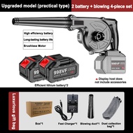 998VF Cordless Air Blower 1200W Li-Ion Battery Electric Blower Rechargeable Portable 2 In1 Blow&Suct