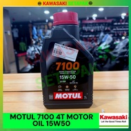 KAWASAKI [READY STOCK] ORIGINAL SPARE PART MOTUL 7100 4T MOTOR OIL 15W50